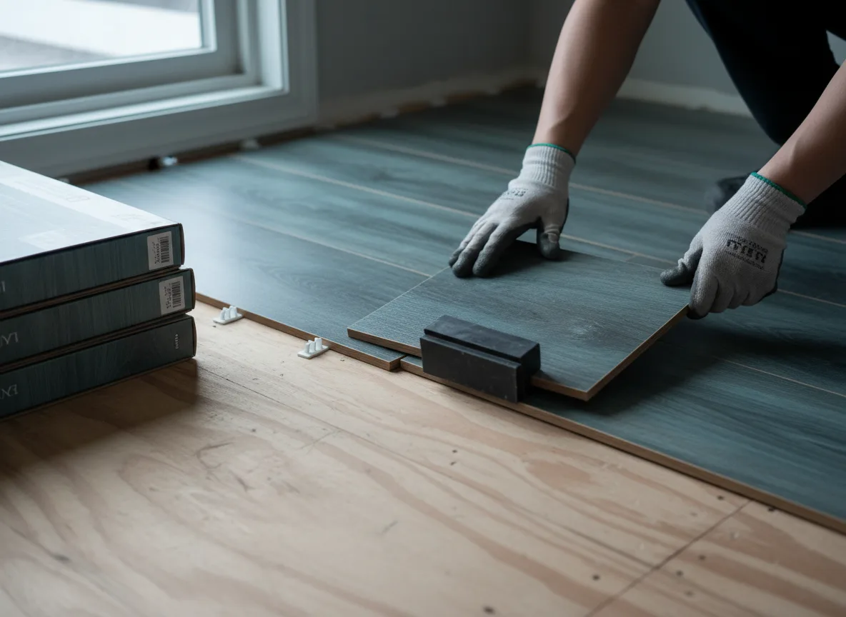 Luxury Vinyl Plank Installation company in Guernsey, IA